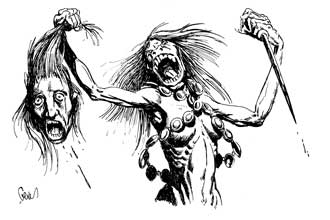 Earl Geier Horror Sea Monster
