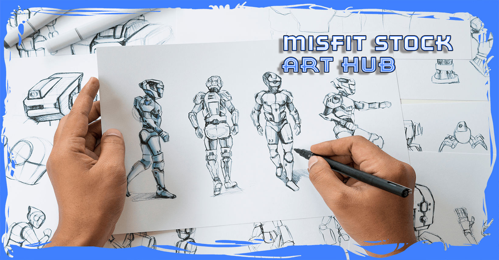Misfit Studios Stock Art Hub