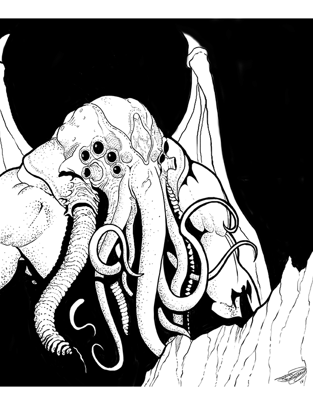 Quico Vicens-Picatto Summoning CthulhuStock Art