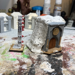Dwarf Shrine Plaster 1